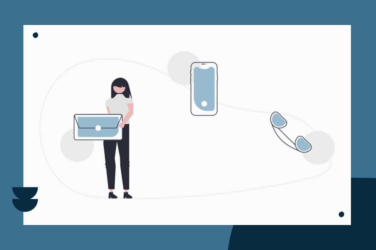 Woman holding purse with glasses and mobile device
