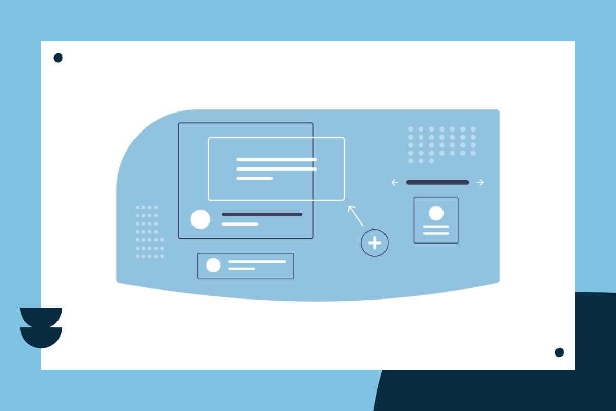 Website wireframe